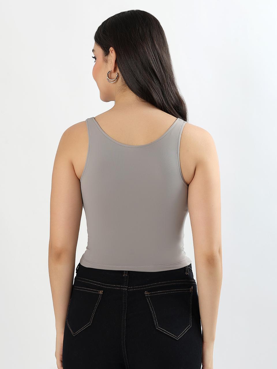 Reversible Neck BraTop - Feather