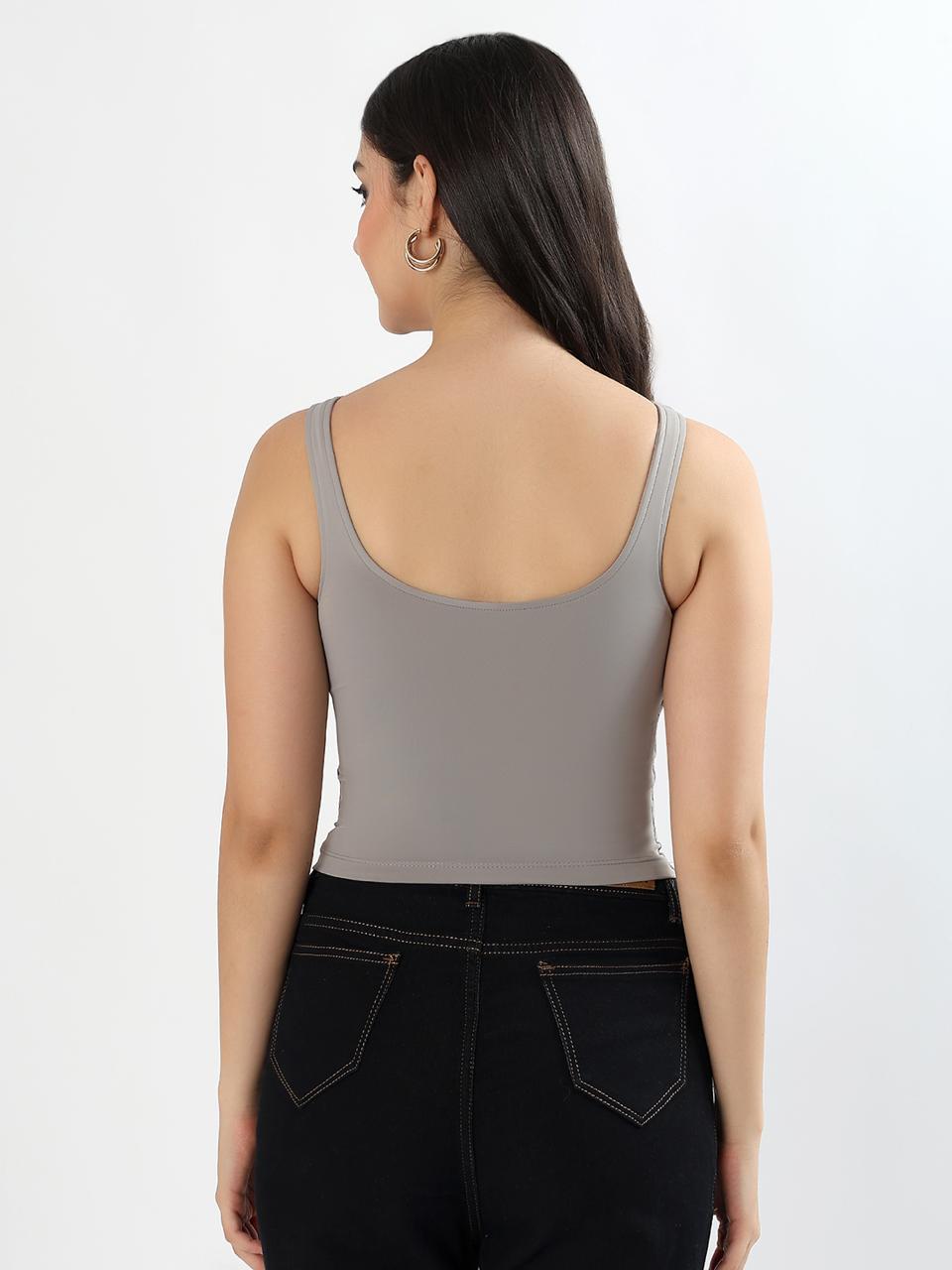 Reversible Neck BraTop - Feather